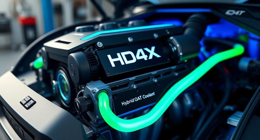 HD4X Hybrid OAT Coolant: Best Choice for Hybrid Engines