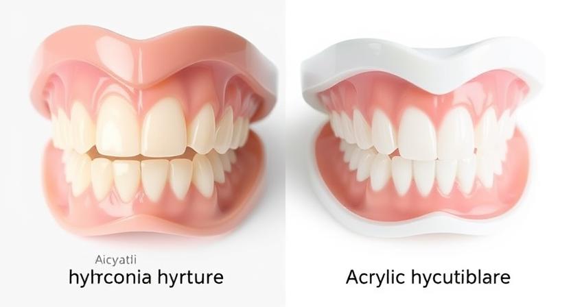 types of hybrid dentures
